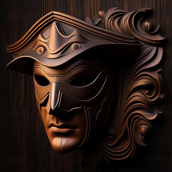 3D model Zorro Mask (STL)